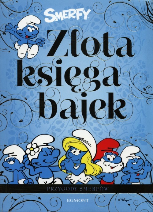 okładka Smerfy Złota księga bajek Przygody Smerfów książka
