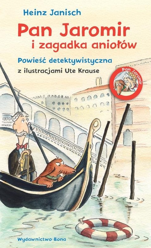 okładka Pan Jaromir i zagadka aniołów książka | Janisch Heinz