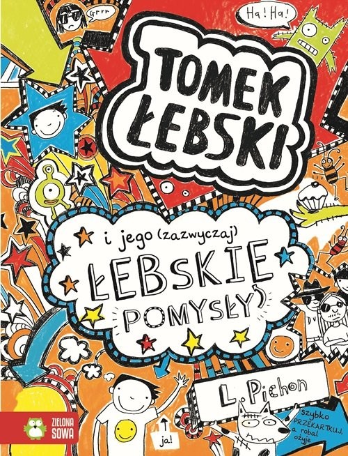 okładka Tomek Łebski Tom 4 I jego (zazwyczaj) łebskie pomysły książka | Pichon Liz