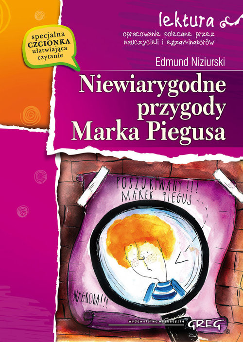 okładka Niewiarygodne przygody Marka Piegusa książka | Edmund Niziurski
