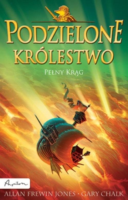 okładka Podzielone królestwo 6 Pełny krąg książka | Jones Allan Frewin, Gary Chalk