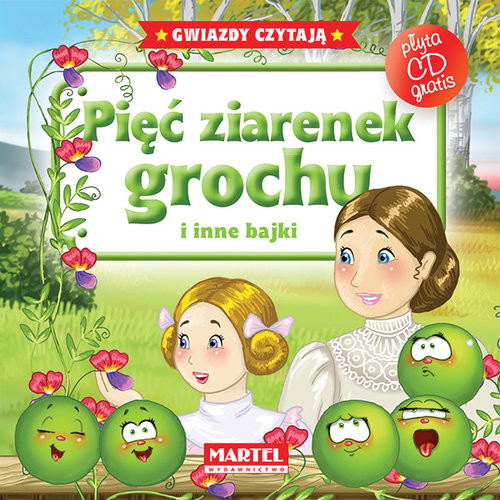 okładka Pięć ziarenek grochu i inne bajki + CD książka