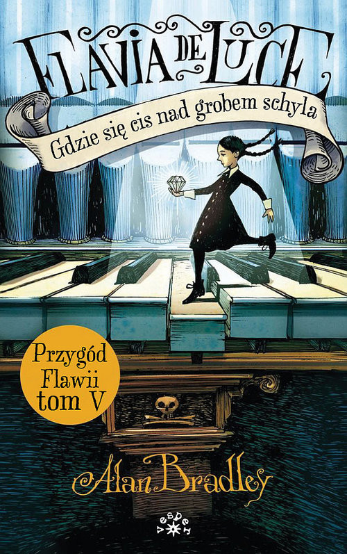 okładka Gdzie się cis nad grobem schyla książka | Alan Bradley