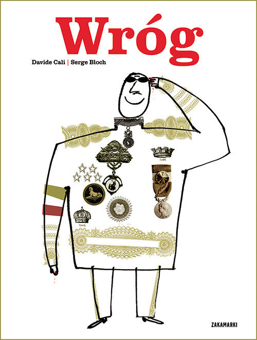 okładka Wróg książka | Davide Cali