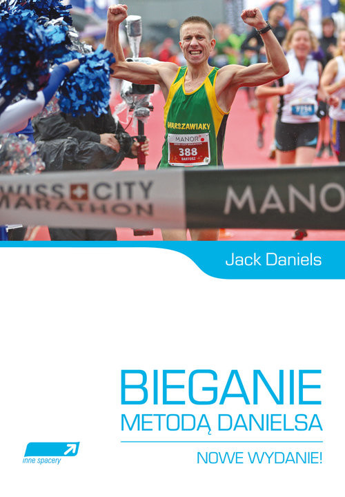 okładka Bieganie metodą Danielsa Nowe wydanie książka | Jack Daniels