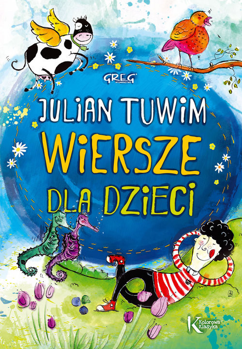 okładka Wiersze dla dzieci książka | Julian Tuwim