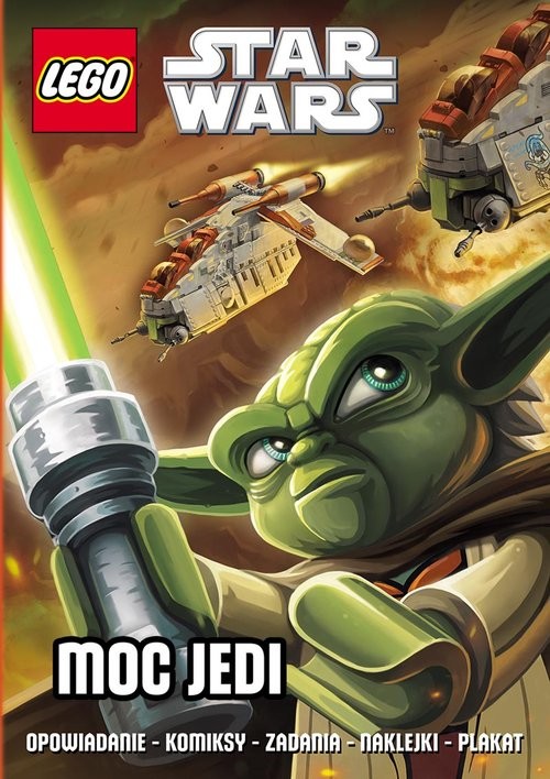 okładka Lego Star Wars Moc Jedi książka