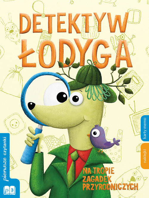 okładka Detektyw Łodyga na tropie zagadek przyrodniczych Część 1 poziom 3 książka | Barbara Wicher