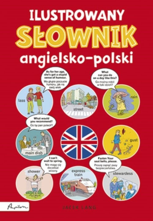 okładka Ilustrowany słownik angielsko-polski książka | Jacek Lang