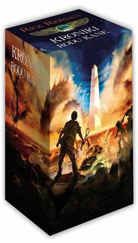 okładka Kroniki rodu Kane Tom 1-3 Pakiet książka | Rick Riordan