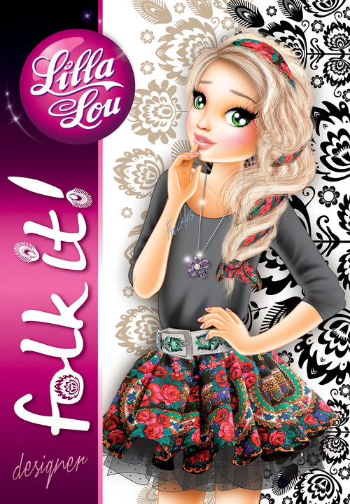 okładka Lilla Lou Folk it! książka