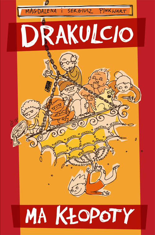 okładka Drakulcio ma kłopoty książka | Sergiusz Pinkwart, Magdalena Pinkwart