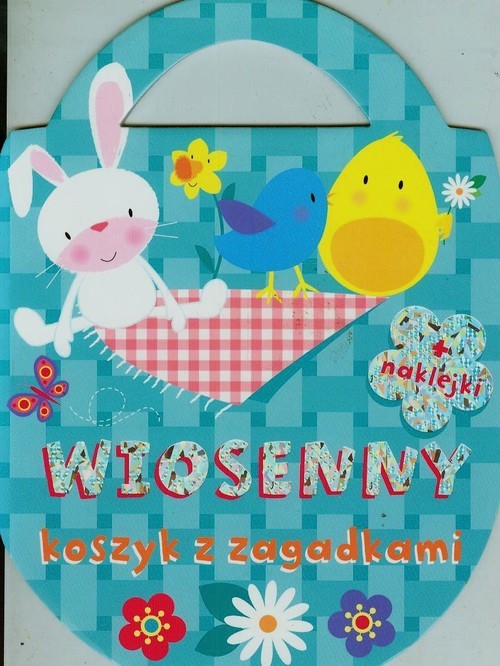 okładka Wiosenny koszyk z zagadkami książka