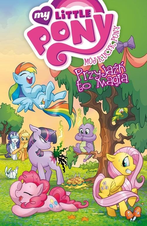 okładka Mój Kucyk Pony Przyjaźń to magia Tom 1 książka | Katie Cook