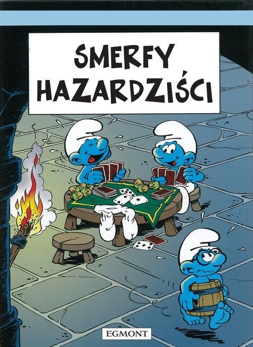 okładka Smerfy hazardziści książka | Luc Parthoens
