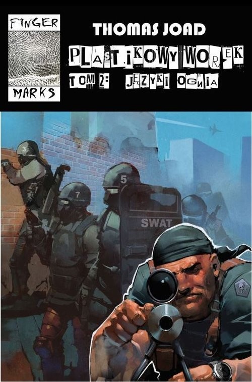 okładka Plastikowy worek Tom 2 Języki ognia książka | Joad Thomas