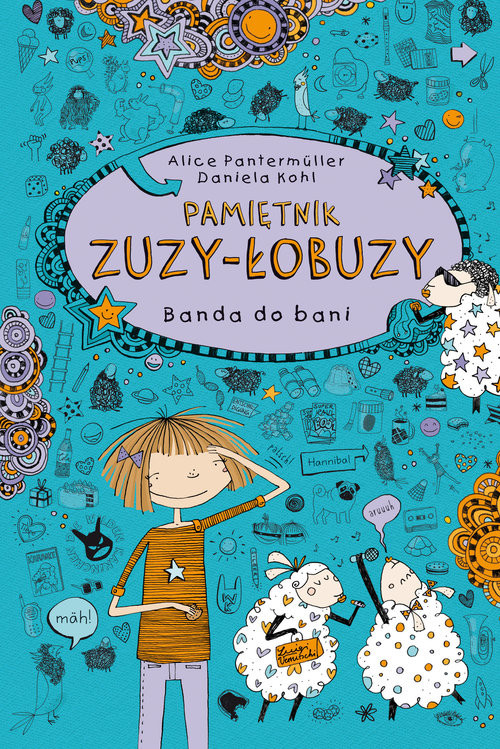 okładka Pamiętnik Zuzy - Łobuzy 2. Banda do bani książka | Alice Pantermuller