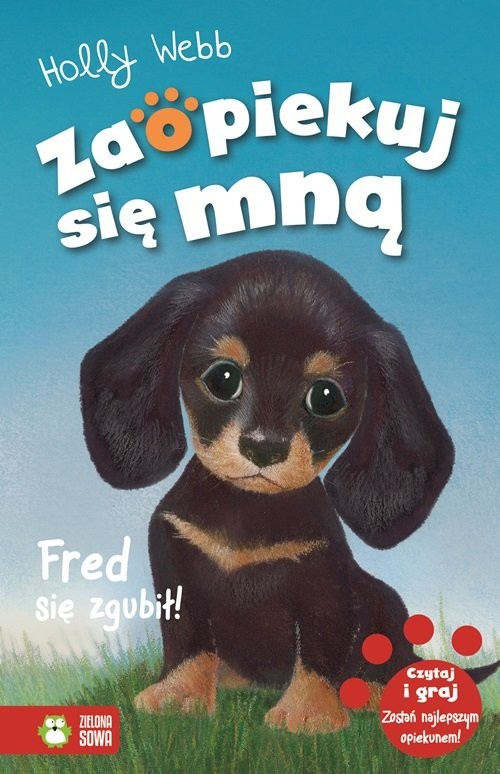 okładka Zaopiekuj się mną Fred się zgubił! książka | Holly Webb