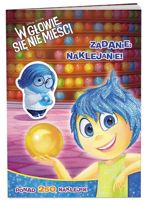 okładka W głowie się nie mieści. Zadanie: naklejanie! książka