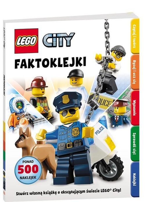 okładka Lego City Faktoklejki książka