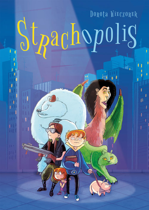 okładka Strachopolis książka | Dorota Wieczorek