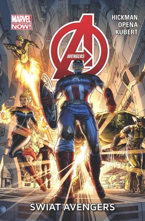okładka Avengers Świat Avengers książka | Jonathan Hickman