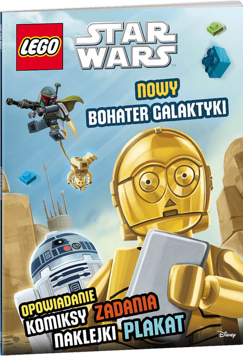 okładka Lego Star Wars Nowy bohater galaktyki książka