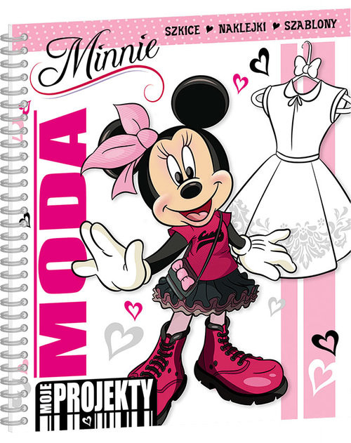 okładka Minnie Moda Moje projekty książka