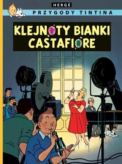 okładka Przygody Tintina Tom 21 Klejnoty Bianki Castafiore książka | Herge