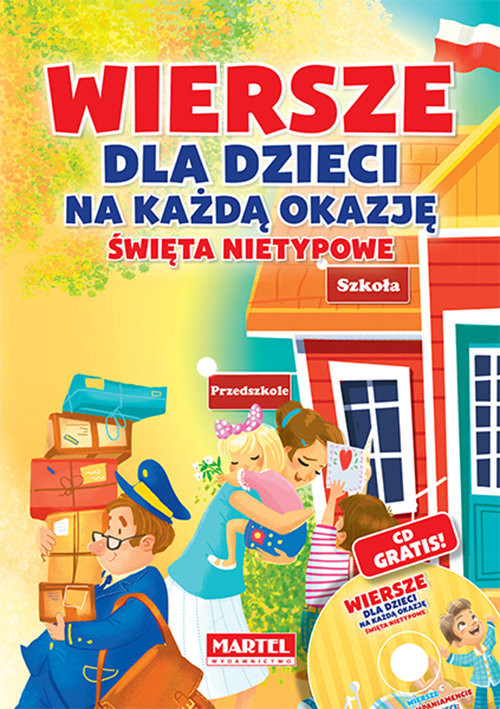 okładka Wiersze dla dzieci na każdą okazję - święta nietypowe + CD książka | Agnieszka Nożyńska-Demianiuk, Marta Wysocka-Jóźwiak