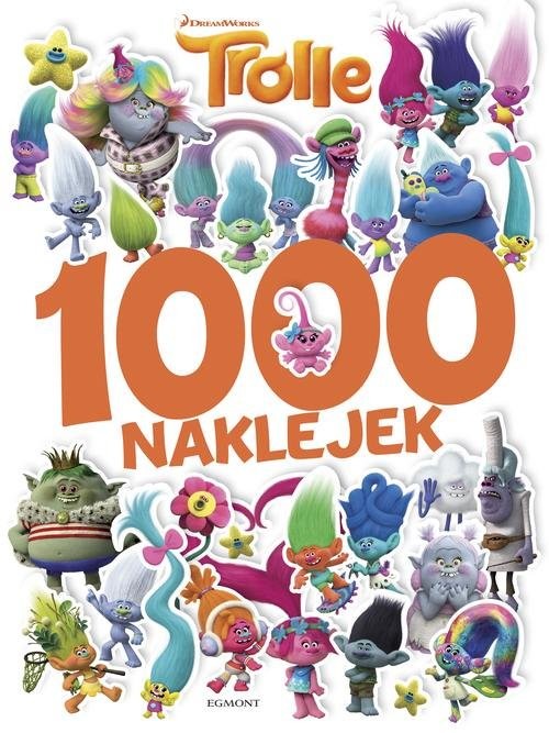okładka Trolle. 1000 naklejek książka
