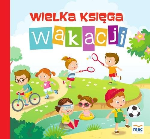 okładka Wielka księga wakacji książka