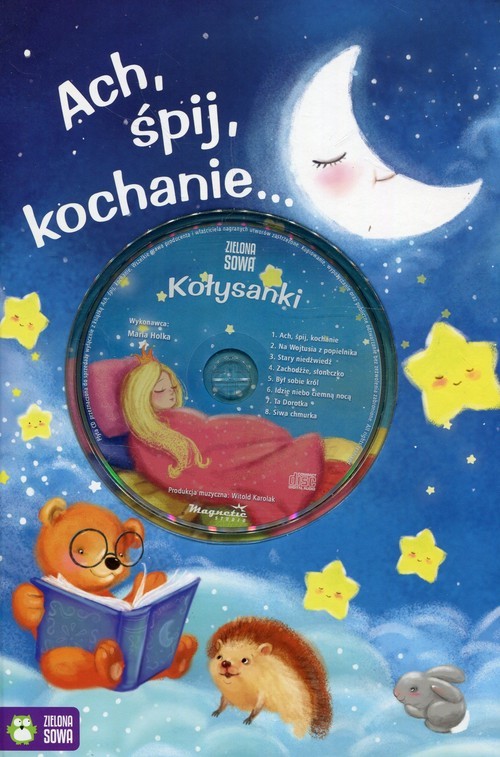 okładka Ach śpij kochanie + CD książka | Sobkowiak Monika