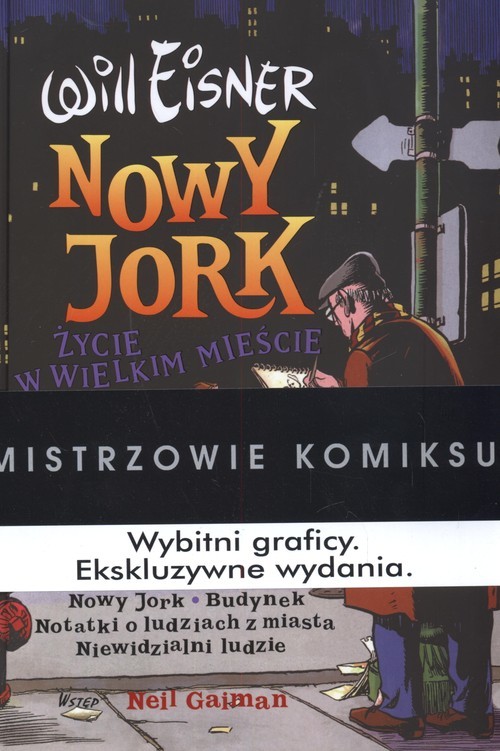 okładka Życie w wielkim mieście Nowy Jork książka | Eisner Will