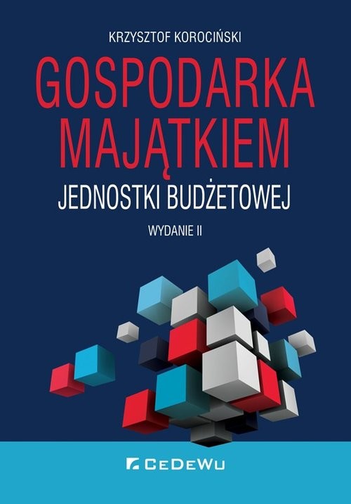okładka Gospodarka majątkiem jednostki budżetowej książka | Korociński Krzysztof
