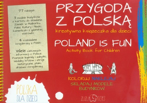 okładka Przygoda z Polską kreatywna książeczka dla dzieci książka
