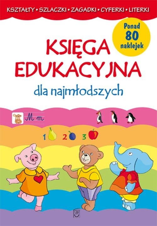 okładka Księga edukacyjna dla najmłodszych książka | Joanna Babula