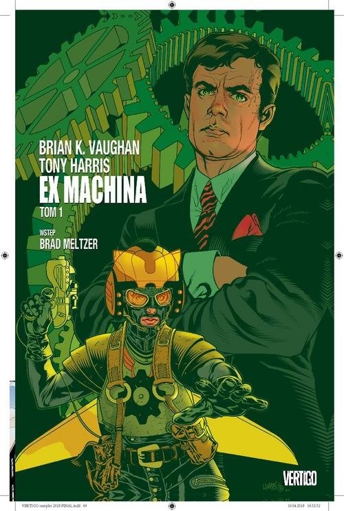 okładka Ex Machina Tom 1 książka | Brian K. Vaughan, Tony Harris, Tom Feister
