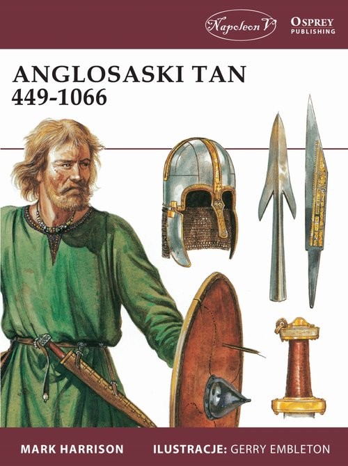 okładka Anglosaski tan 449-1066 książka | Mark Harrison