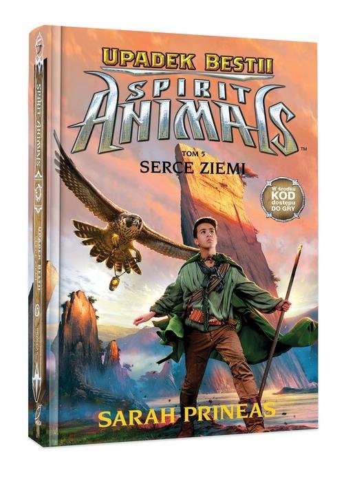 okładka Spirit Animals Upadek Bestii Tom 5 Serce Ziemi książka | Prineas Sarah