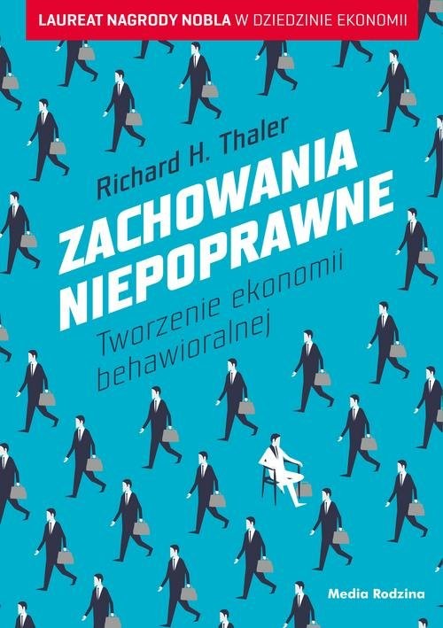 okładka Zachowania niepoprawne książka | Richard H. Thaler