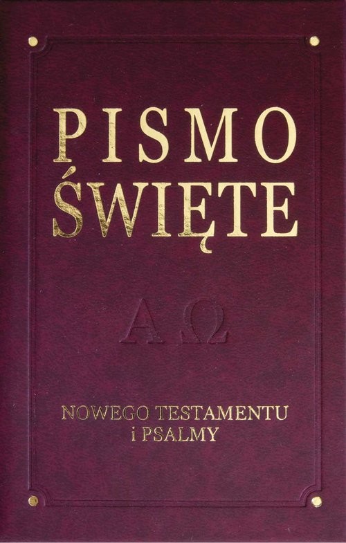 okładka Pismo Święte Nowego Testamentu i Psalmy książka | Romaniuk Kazimierz