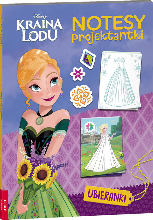 okładka Kraina Lodu Notesy projektantki DDN-1 książka