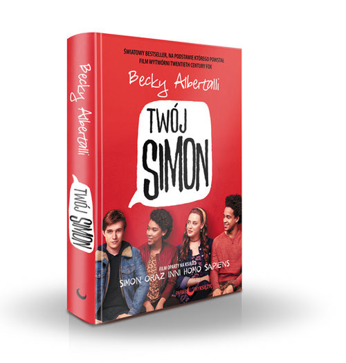 okładka Twój Simon Simon oraz inni homo sapiens książka | Becky Albertalli