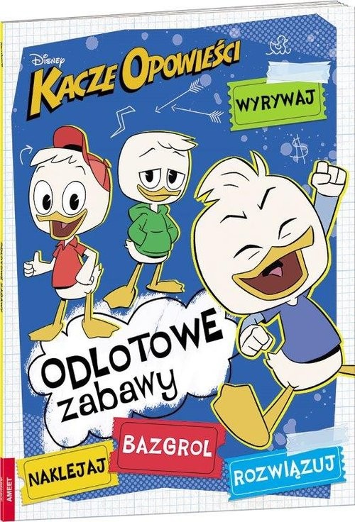 okładka Kacze opowieści Odlotowe zabawy ATOM-1 książka