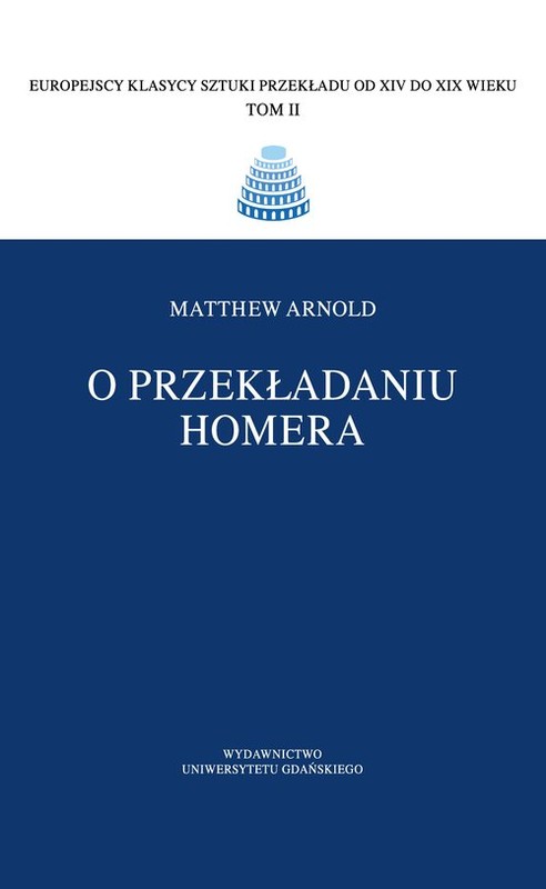 okładka O przekładaniu Homera książka | Arnold Matthew