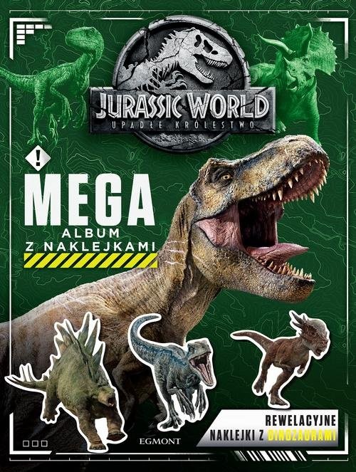 okładka Jurassic World 2 Megaalbum z naklejkami książka | Katrina Pallant