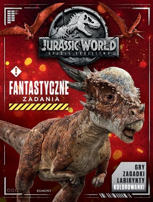 okładka Jurassic World 2 Fantastyczne zadania książka | Katrina Pallant