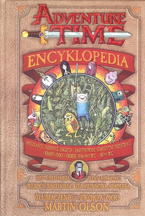 okładka Adventure time Encyklopedia / Studio JG książka | Praca Zbiorowa
