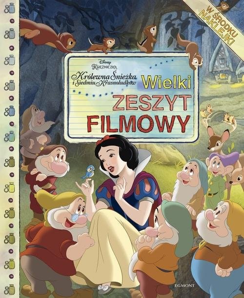 okładka Królewna Śnieżka i siedmiu krasnoludków. Wielki zeszyt filmowy książka | Kaniewska Paulina